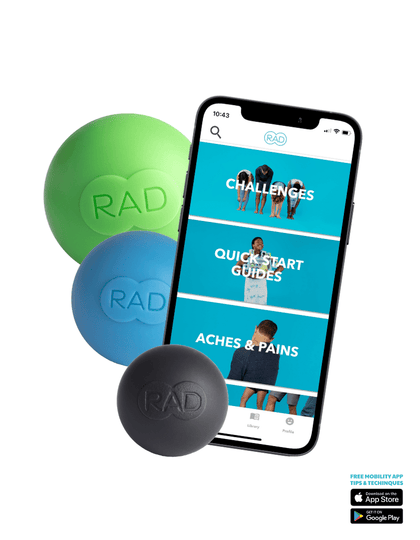 rounds, massage balls of different density