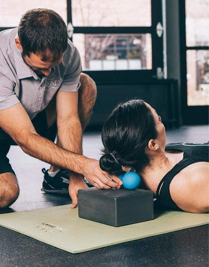 Point Release Kit with massage balls and block